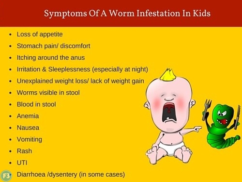 Stomach worms for kids