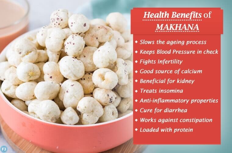 Lotus seed or benefits of Makhana 