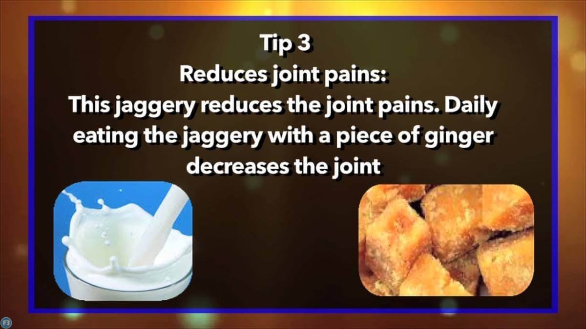 Jaggery with Milk Benefits