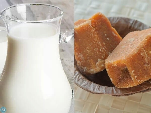 Jaggery with Milk Benefits