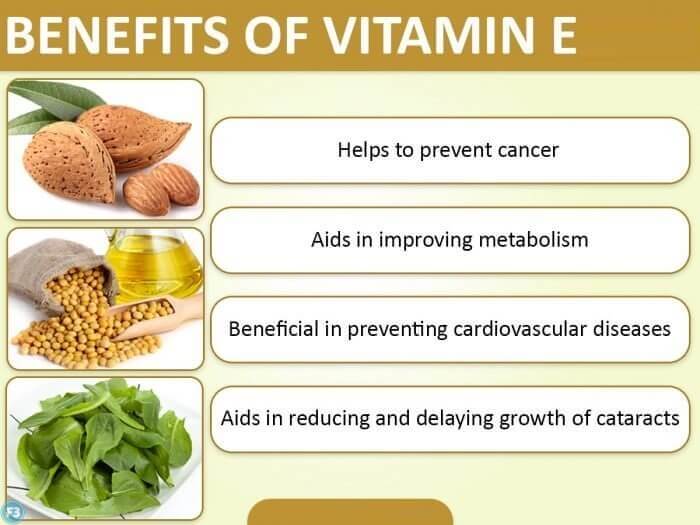 Vitamin E benefits