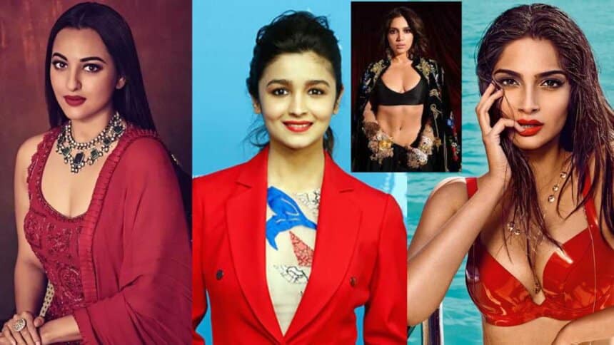 Bollywood actress Celebrities Having zero sized body