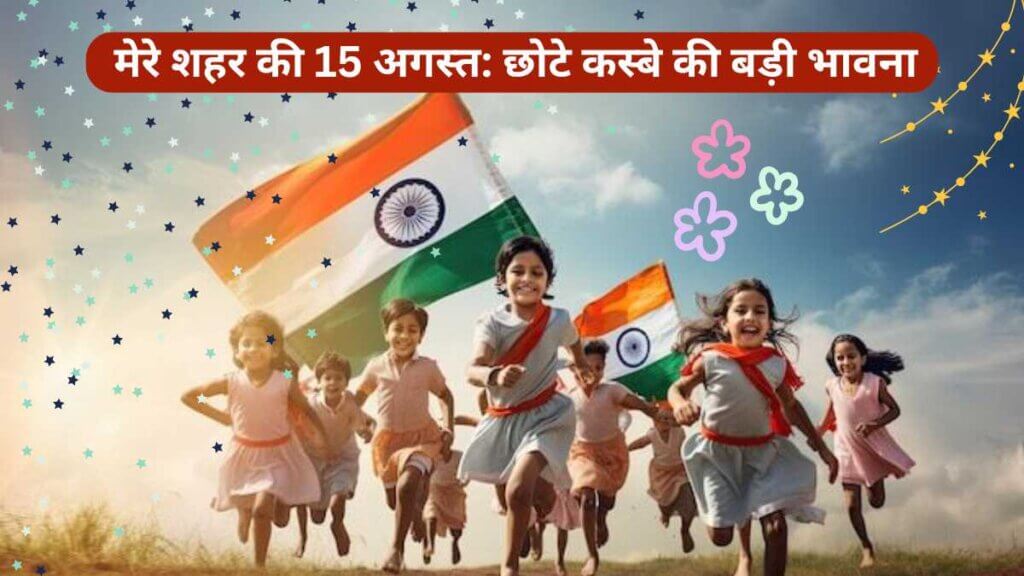 मेरे शहर की 15 अगस्त: छोटे कस्बे की बड़ी भावना