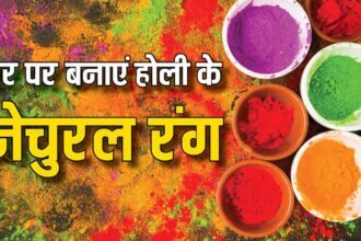holi color at home