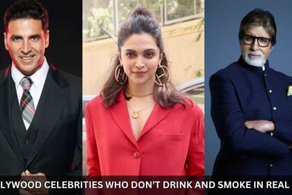 bollywood actors who don't drink and smoke