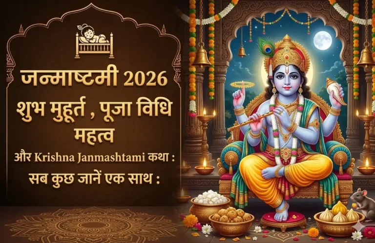 जन्‍माष्‍टमी 2026, शुभ मुहूर्त, पूजा विधि, महत्‍व और Krishna Janmashtami कथा